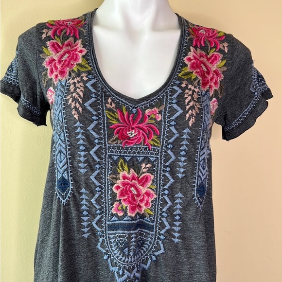 Johnny  Was DAVIS DRAPE TUNIC DRESS - Picture 4 of 6